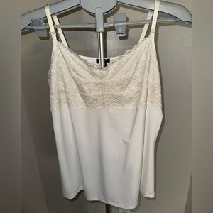 Soma Daywear Lace Trim Cami NWT